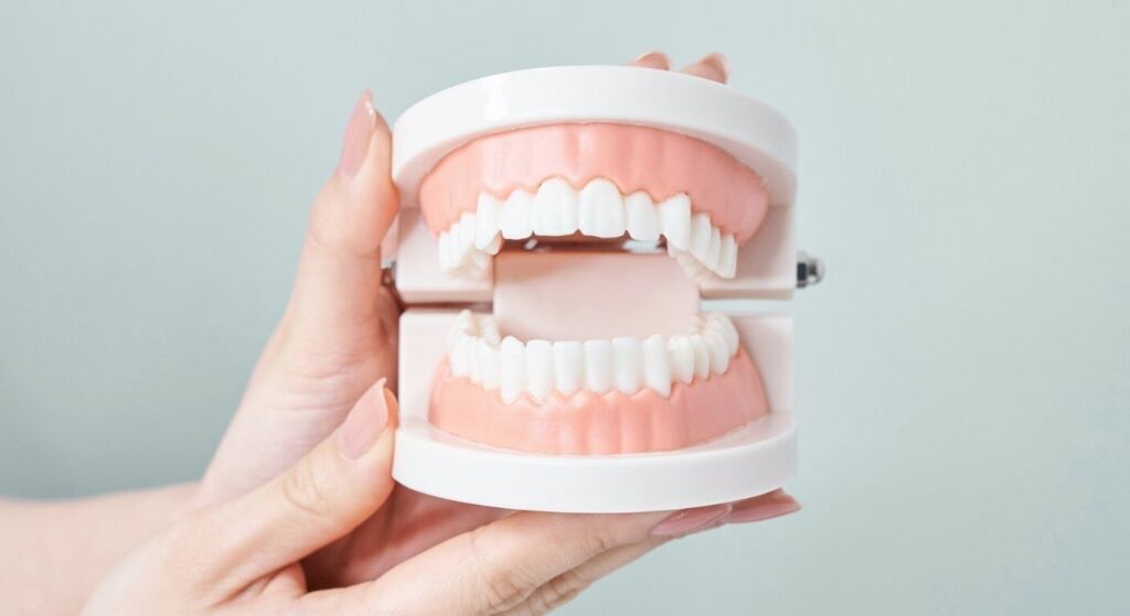 Daily gum care with soft toothbrush and saltwater rinse after whitening burns.