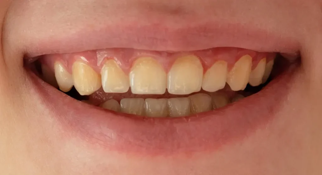 yellow teeths from vaping